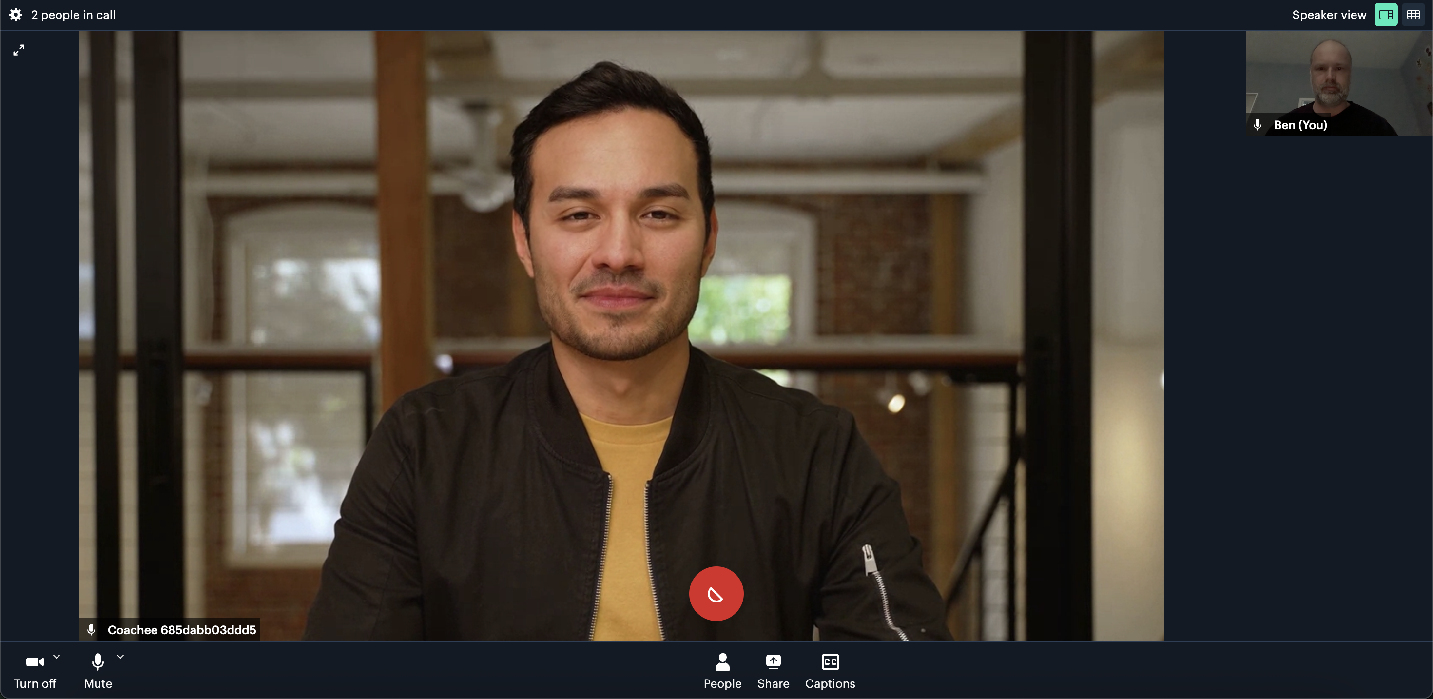 Application screenshot showing the main dashboard.